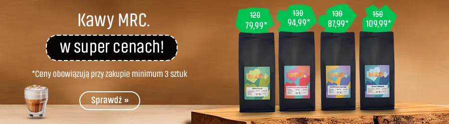 Kawy MRC w wielopaku - Kup 3 sztuki i odbierz rabat!