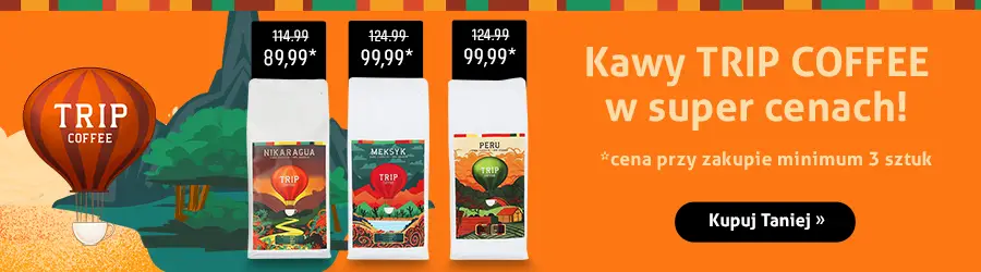 Kawy TRIP Coffee w Promocji - Kup Wielopak i Oszczędzaj
