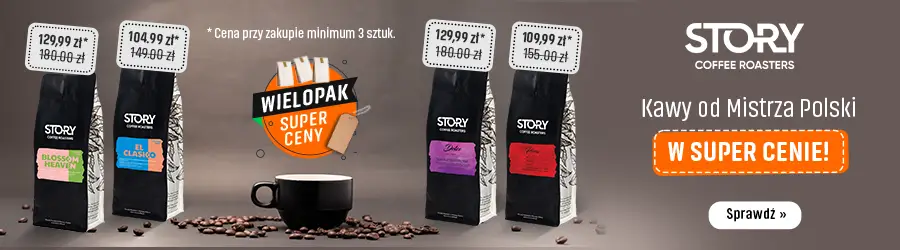Wielopaki polskich kaw STORY w super cenach!