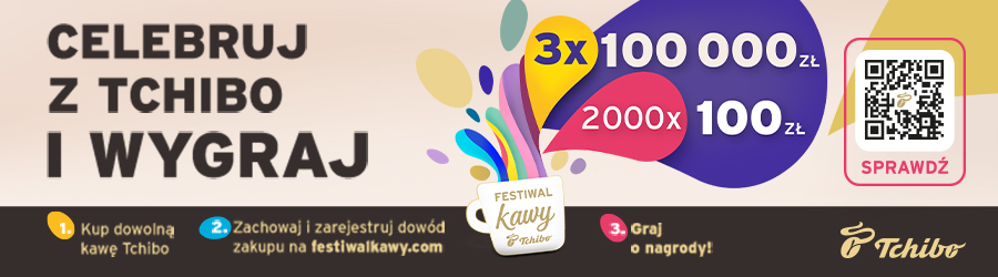 Festiwal Kawy Tchibo - Kup kawę i wygrywaj nagrody!