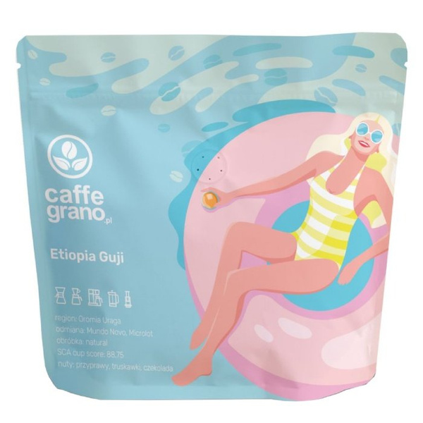 Kawa ziarnista Caffe Grano Etiopia Guji FILTR 250g - NIEDOSTĘPNY