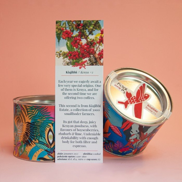 Kawa ziarnista Pale Kenia Kiajibbi ESPRESSO 200g - NIEDOSTĘPNY