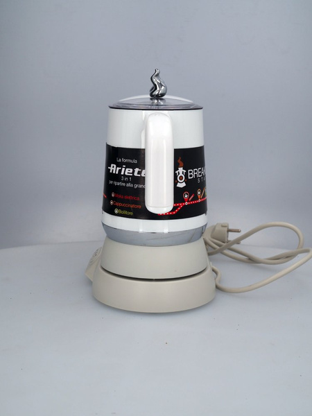 OUTLET - Elektryczna kawiarka ze spieniaczem Ariete 1344 - Breakfast Station 3w1