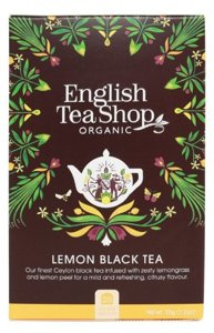 Czarna herbata English Tea Shop Lemon Black Tea 20x1,75g - opinie w konesso.pl