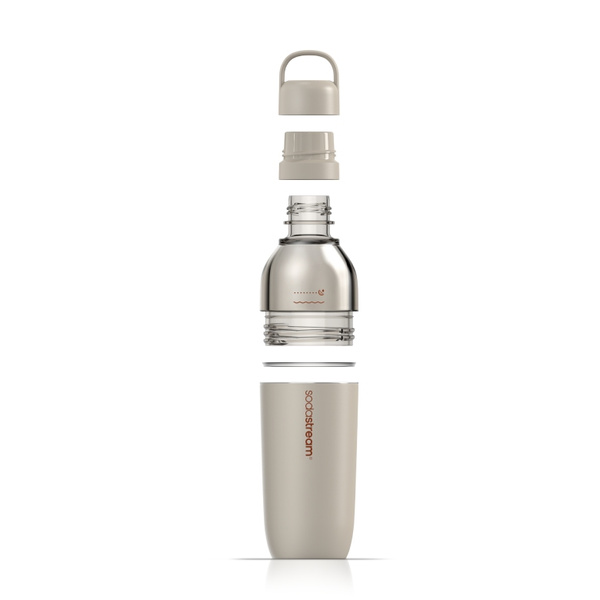 Butelka SodaStream Fizz&Go Easy Mix 0,71 l - Beżowa