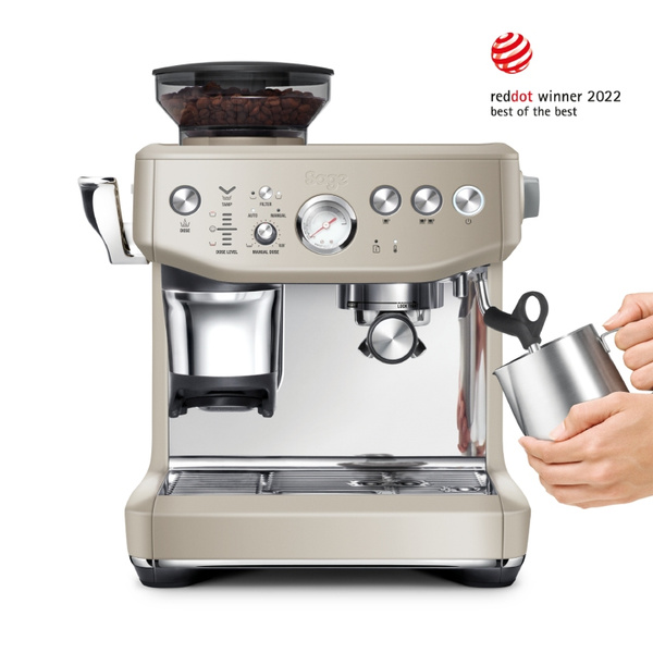 Ekspres do kawy Sage The Impress Express SES876ALM  - Beżowy + GRATIS PAKIET BARISTY