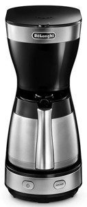 Przelewowy ekspres do kawy DeLonghi ICM 16710 - NIEDOSTĘPNY - opinie w konesso.pl