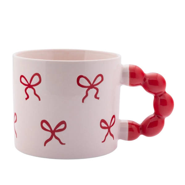 Kubek Altom Design kokardki czerwone 360ml