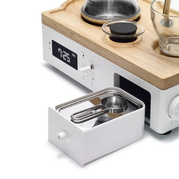 Ekspres do kawy Joy Resolve Barisieur Tea & Coffee Alarm Clock - Biały