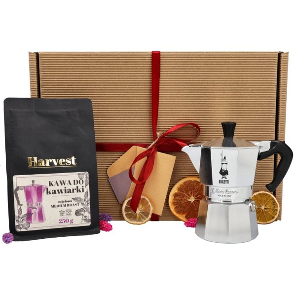 Zestaw prezentowy dla kawowego freaka - Kawiarka