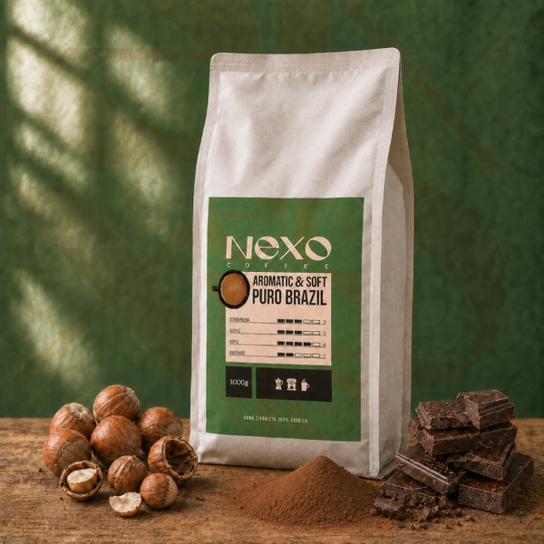 Kawa ziarnista NEXO Coffee Puro Brazil 1kg