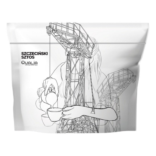 Kawa ziarnista Qualia Szczeciński Sztos 4.0 250g - NIEDOSTĘPNY