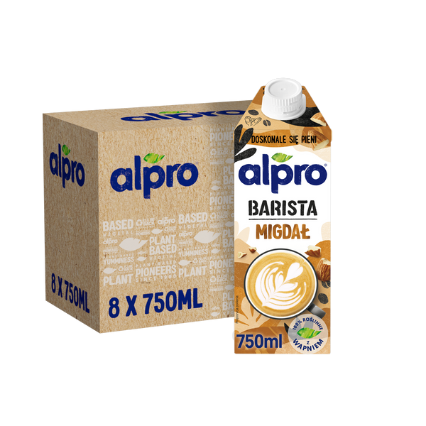 ZESTAW - Napój ALPRO Barista Almond - Migdałowe 8x750 ml