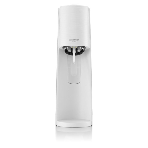 Saturator do wody gazowanej SodaStream Terra Biały + 3 butelki