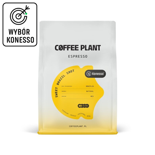 Kawa ziarnista COFFEE PLANT Sweet Brazil Shot 250g