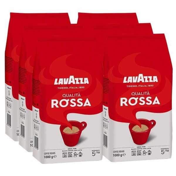 ZESTAW - Kawa Lavazza Qualita Rossa 6x1kg