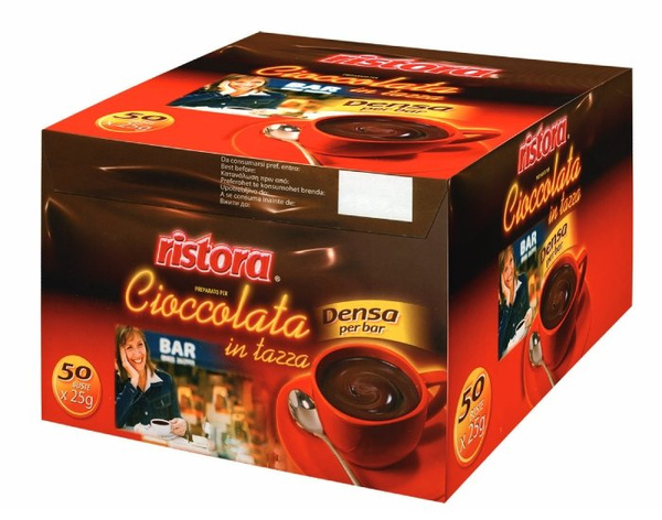 Czekolada na gorąco Ristora w saszetkach 50x25g
