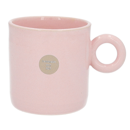 Ceramiczny kubek z uszkiem POTPOTSTUDIO - Pastel Simple 300 ml - opinie w konesso.pl