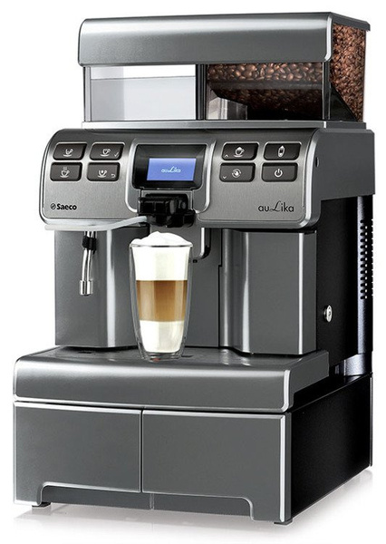 OUTLET 2238 - Ekspres do kawy Saeco Aulika Top High Speed Cappuccino V2 Antracite