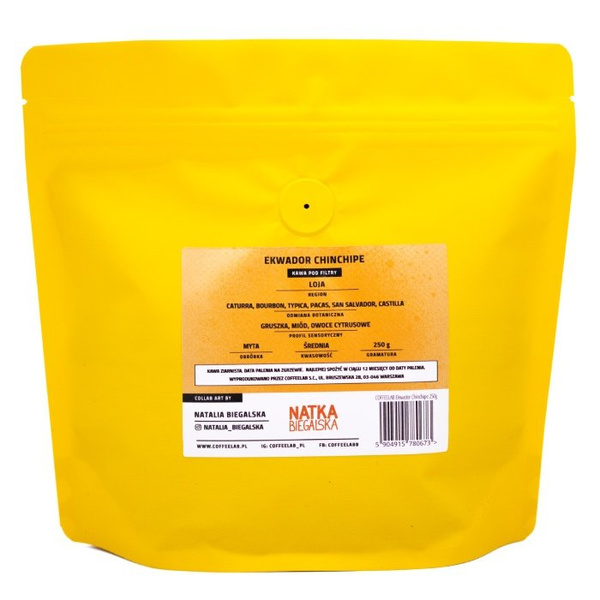 Kawa ziarnista Coffeelab Ekwador Chinchipe 250g - NIEDOSTĘPNY