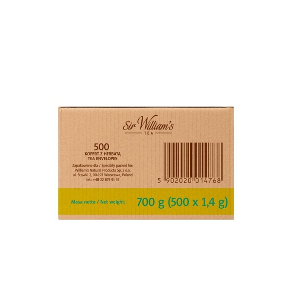Zielona herbata Sir Williams Tea Peppermint Green 500x1,6g