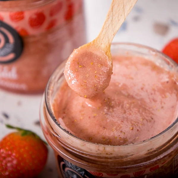 Miód z truskawką Nasza Pszczelarnia 270g