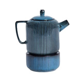 Dzbanek z podgrzewaczem Homla Mirande 950ml - Granatowy – NIEDOSTĘPNY