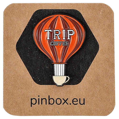 Przypinka Trip Coffee Brazylia
