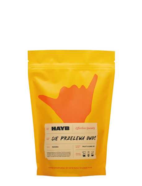 Kawa ziarnista HAYB Sie Przelewa Owoc 250g
