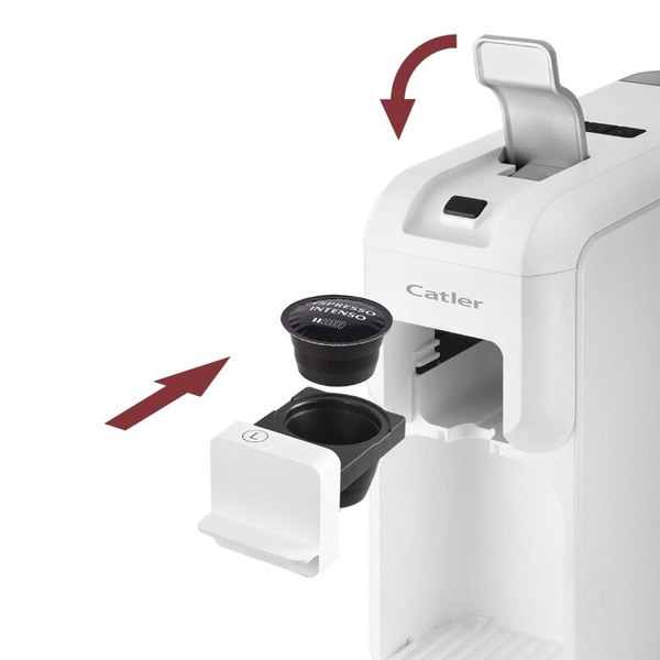 Kapsułkowy ekspres do kawy Catler ES 720 W + Szuflada na kapsułki