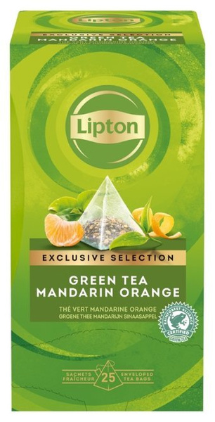 Zielona herbata Lipton Exclusive Selection Green Tea Mandarin Orange 25x1,8g