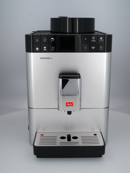 OUTLET 6581 - Ekspres do kawy Melitta F53/1-101 Caffeo Passione OT - srebrny