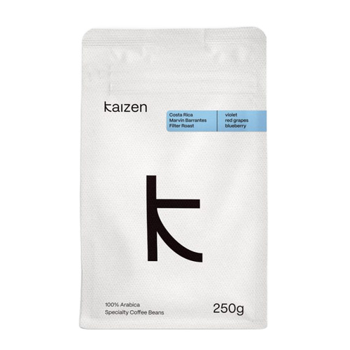 Kawa ziarnista Kaizen Coffee Costa Rica Marvin Barrantes Filter 250g - opinie w konesso.pl