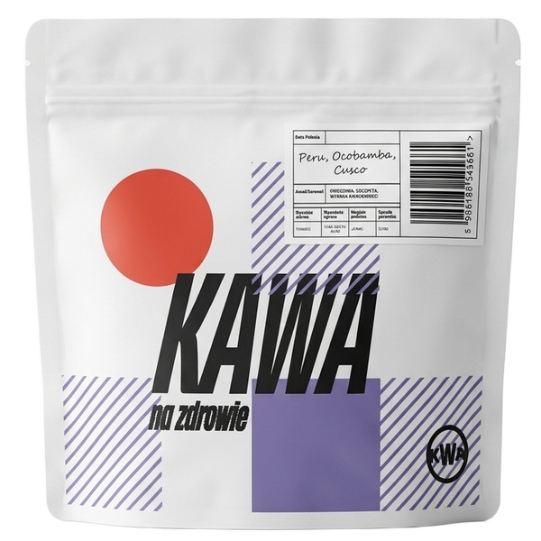 Kawa ziarnista KWH Peru Ocobamba Cusco Washed 250g