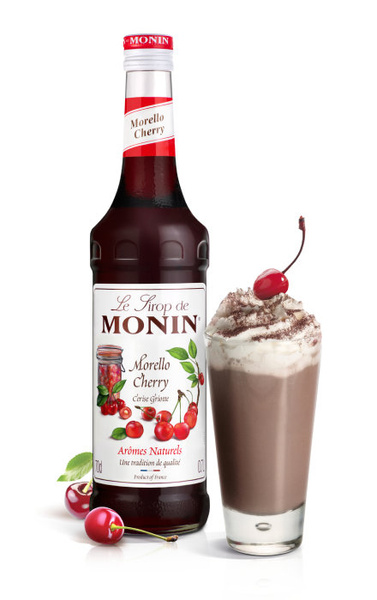 Syrop MORELLO CHERRY MONIN 0,7 L - czereśniowy