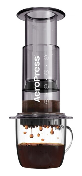 Zaparzacz do kawy AeroPress Clear - Czarny