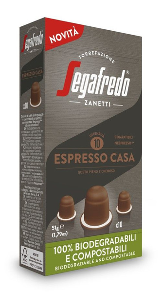 Kapsułki do Nespresso Segafredo Espresso Casa - 10 szt