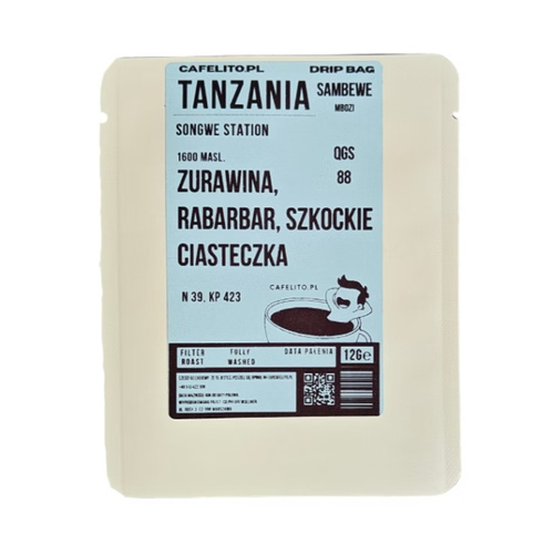 Drip Bag Cafelito Tanzania Sambewe 12g