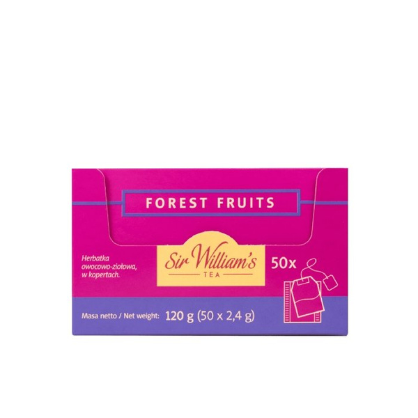 Owocowa herbata Sir Williams Tea Forest Fruits 50x2,4g