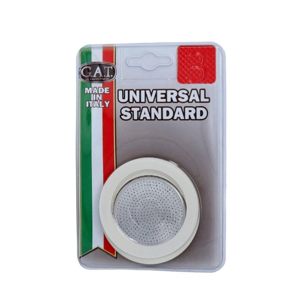 Gumowe uszczelki + filtr GAT 3 TZ alu - 4 TZ stal