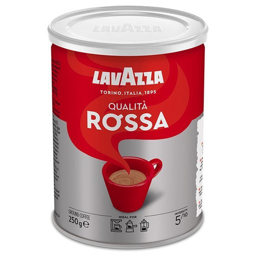 Kawa mielona Lavazza Qualita Rossa 250g puszka
