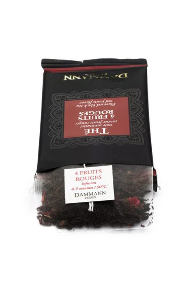 Herbata czarna Dammann 4 Fruits Rouges 24 saszetki