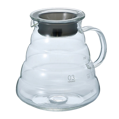 Hario V60-02 Range Server Clear 800 ml  - opinie w konesso.pl