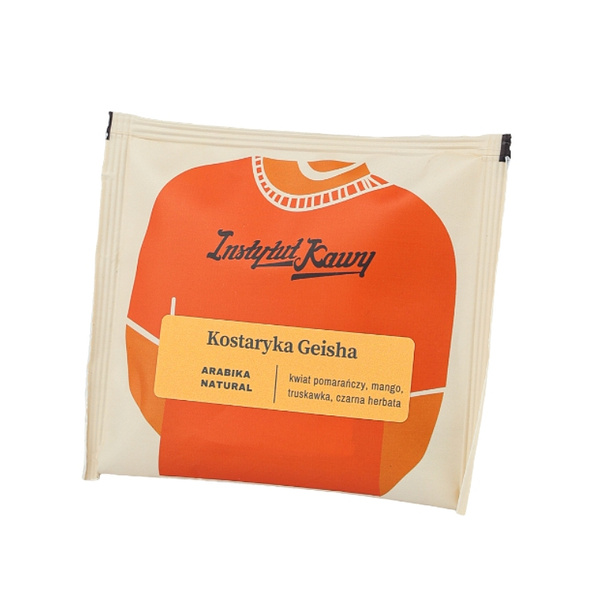 Drip Bag Instytut Kawy Kostaryka Hacienda Sonora Geisha 5+1 gratis