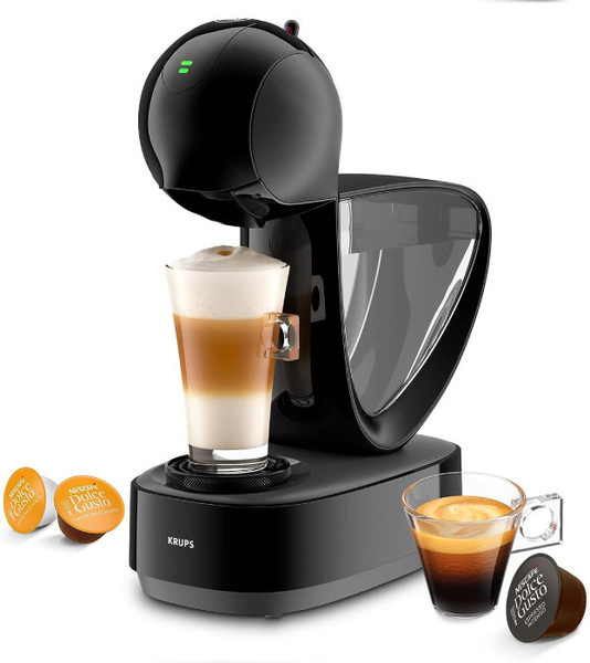 Ekspres do kawy na kapsułki Dolce Gusto KRUPS Infinissima Touch Black KP2708 - NIEDOSTĘPNY