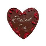 Serce z mlecznej czekolady M.Pelczar Chocolatier z napisem Kocham Cię 130g