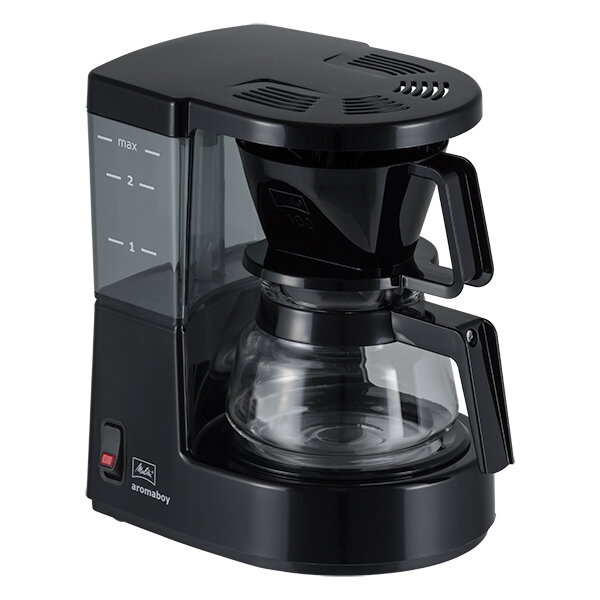 Ekspres przelewowy Melitta Aromaboy 1015-02 - Czarny + 250G KAWY GRATIS