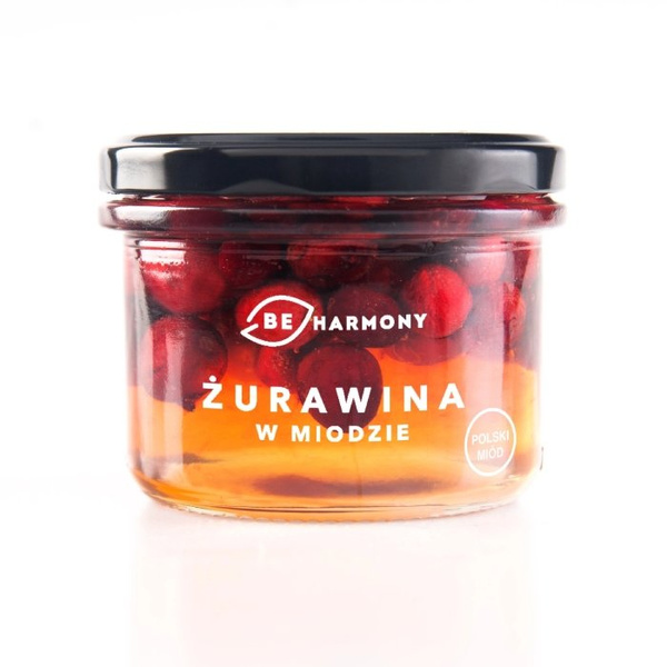 Żurawina w miodzie akacjowym BEHARMONY 230g - NIEDOSTĘPNY