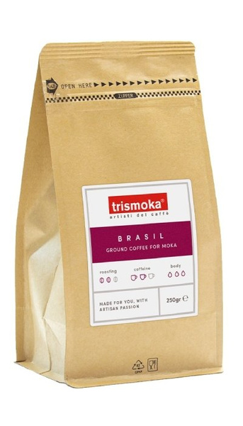 Kawa mielona Trismoka Caffe Brasil 250g – NIEDOSTĘPNY