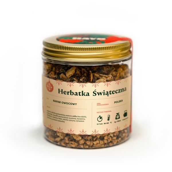 Świąteczny zestaw HAYB: Kawa ziarnista ESPRESSO + herbata - NIEDOSTĘPNY